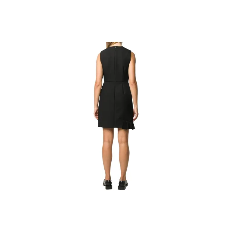 MSGM Sleeveless Dress Women's Black-3