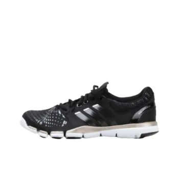 Adidas Adipure Anti-Slip Wear-Resistant Low-Top Training Shoes Women's Black