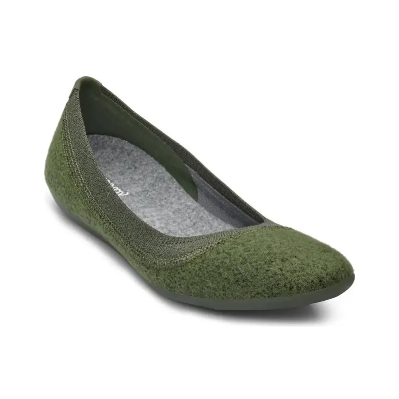 Allbirds Wool Breezer Breathable Lightweight Low-Top Sports Casual Shoes Women's Forest Green-2