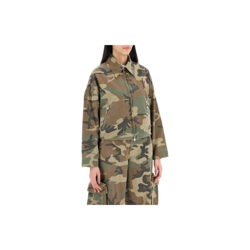 AMIRI Camo Workman Jacket 'Green Camo'-2