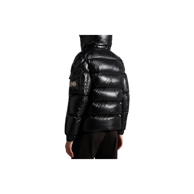Moncler Women's Maya 70th Anniversary Special Edition Short Down Jacket Black-3