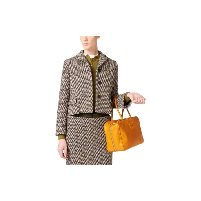 MIU MIU Jackets & Coats Women's Gray-3