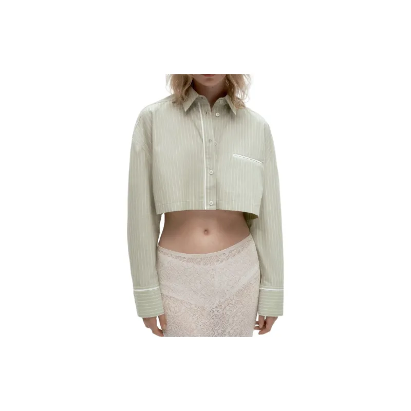 ZARA Shirts Women's Light Green-2