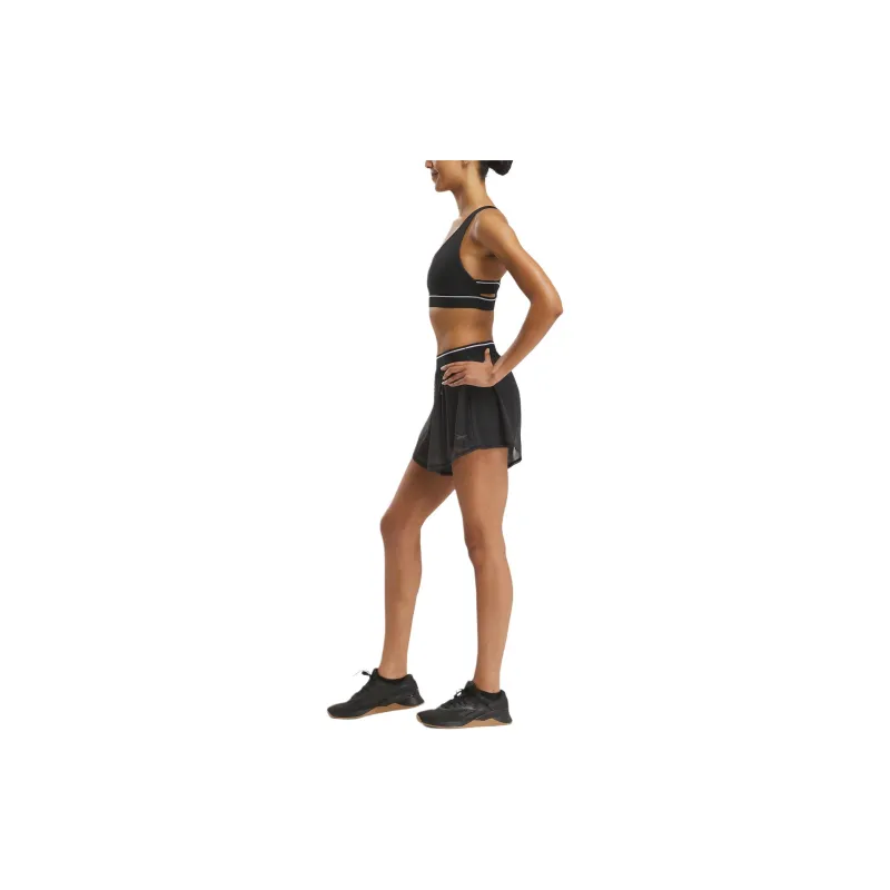 Reebok Team Knit Short Casual Shorts Women's Black-3