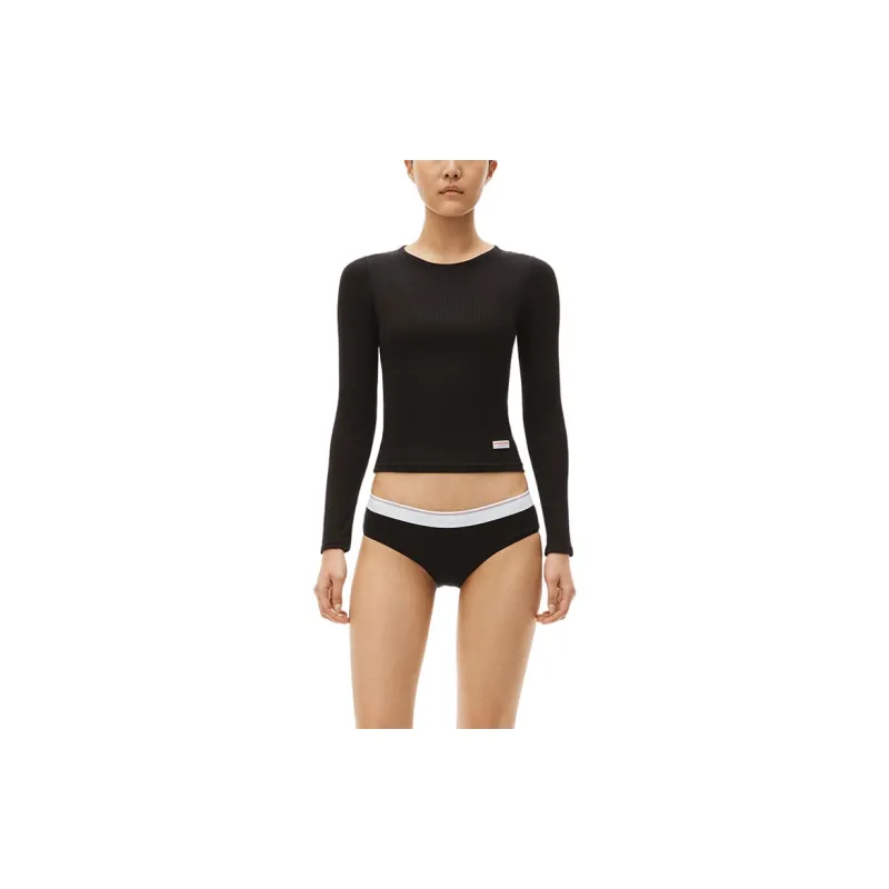 Alexander Wang Ribbed Long-Sleeved T-Shirt-3