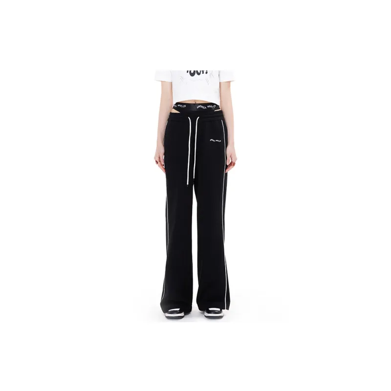 ANDREA MARTIN Casual Pants Women's Black-2