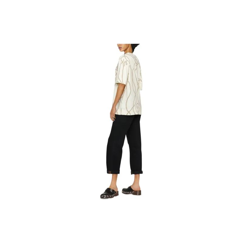 GANNI T Shirts Women's White-2