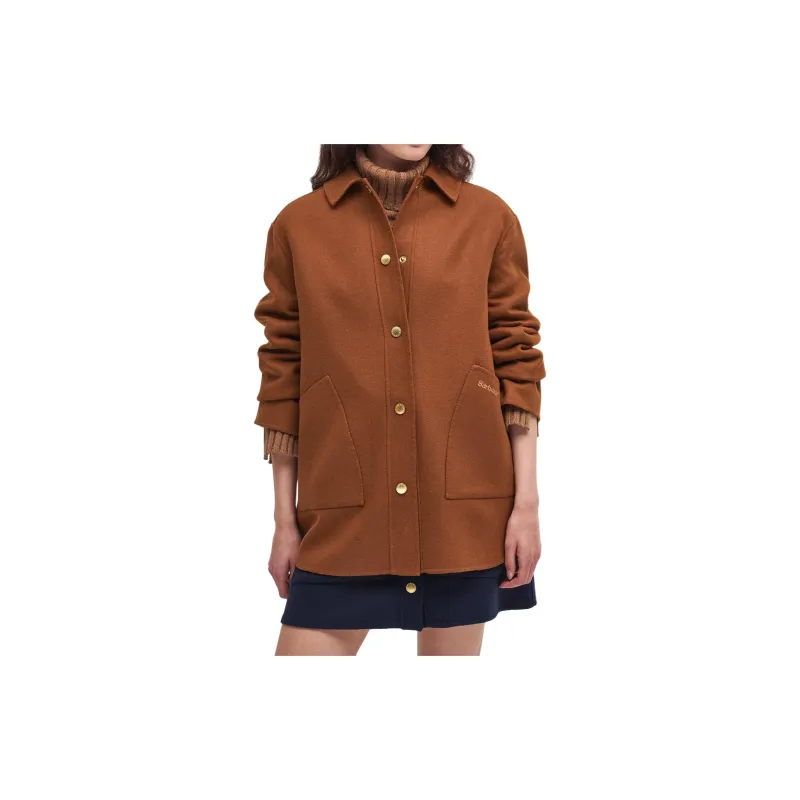 BARBOUR SS24 Shirt Women's Orange Yellow-2