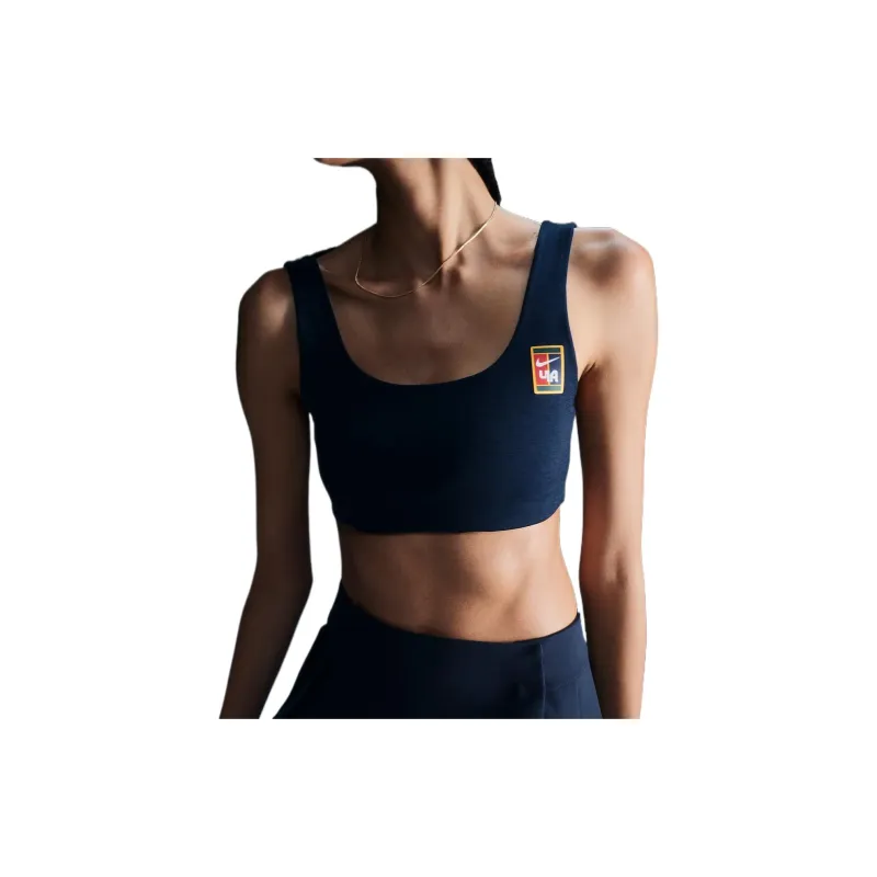 Nike X Yoon Women's Light Support Lightly Lined Sports Bra Armory Navy/White-1