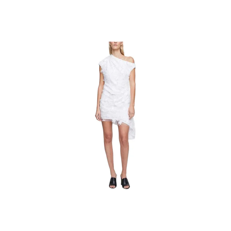 Anna Quan Flora One-shoulder Mini Dress-4