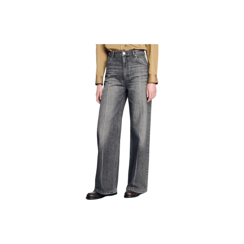 Sandro Straight leg Jeans-3