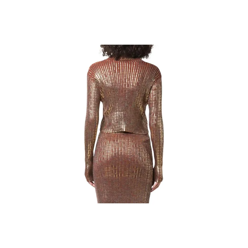 BALMAIN Regular T Shirt Women's Gold-2