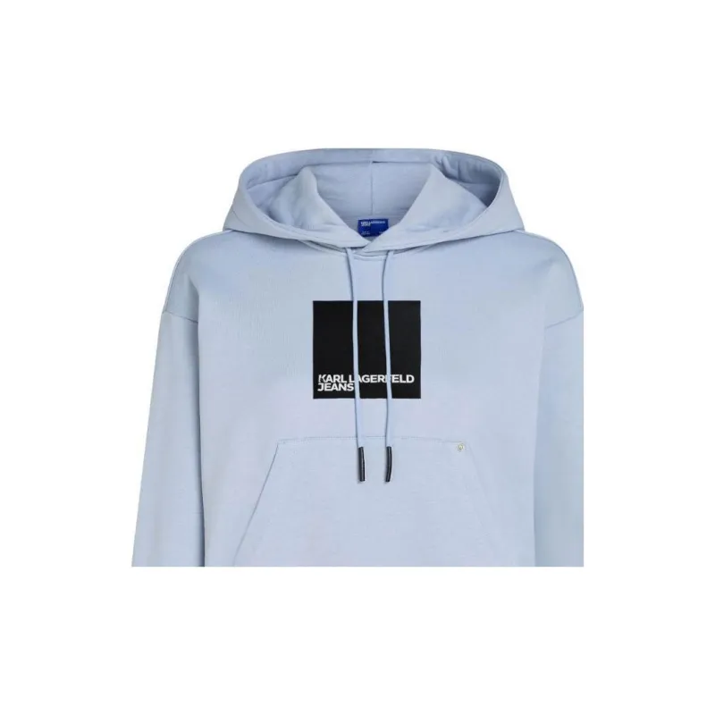 KARL LAGERFELD / Karl Lagerfeld Jeans Box logo Patch Hoodie-5