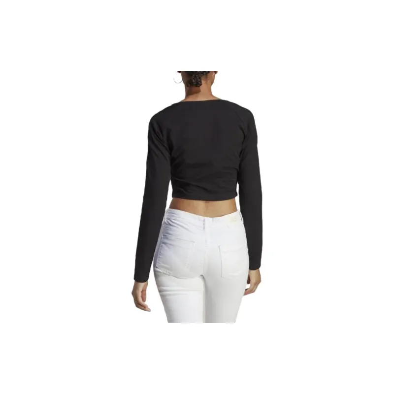 Adidas Originals Classic Collection Raglan Sleeve T Shirt Women's Black-3