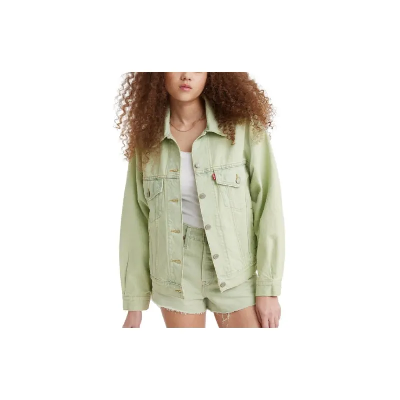Levis Jackets Women's Green-2