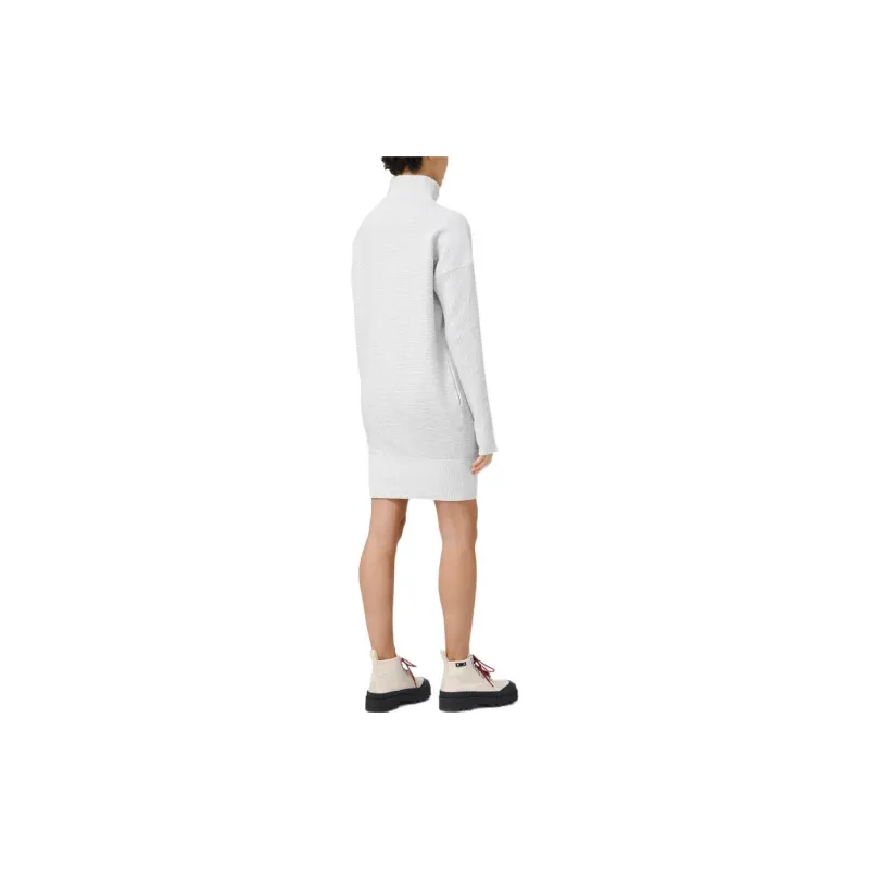 Lululemon Long-Sleeved Dresses Women's Light Gray-2