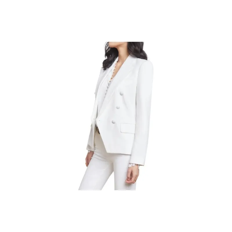 L'AGENCE Business Suit Women's White-4