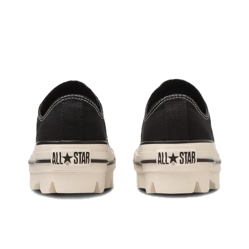 Converse ALL STAR CHUCK Anti Slip Wear Resistant Low Top Canvas Shoes Unisex Black-4
