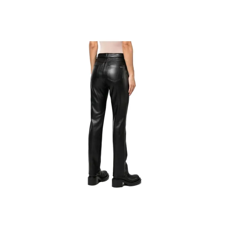 DIESEL Knitted Sports Pants Women's Black-3