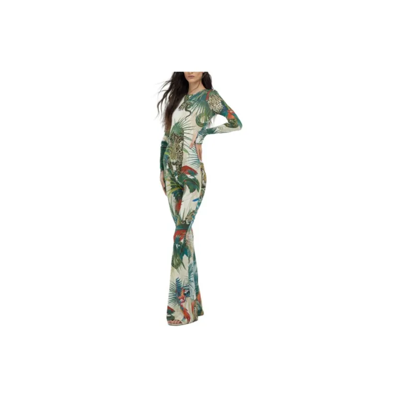 Roberto Cavalli SS24 Jumpsuit Women's Multicolor-3