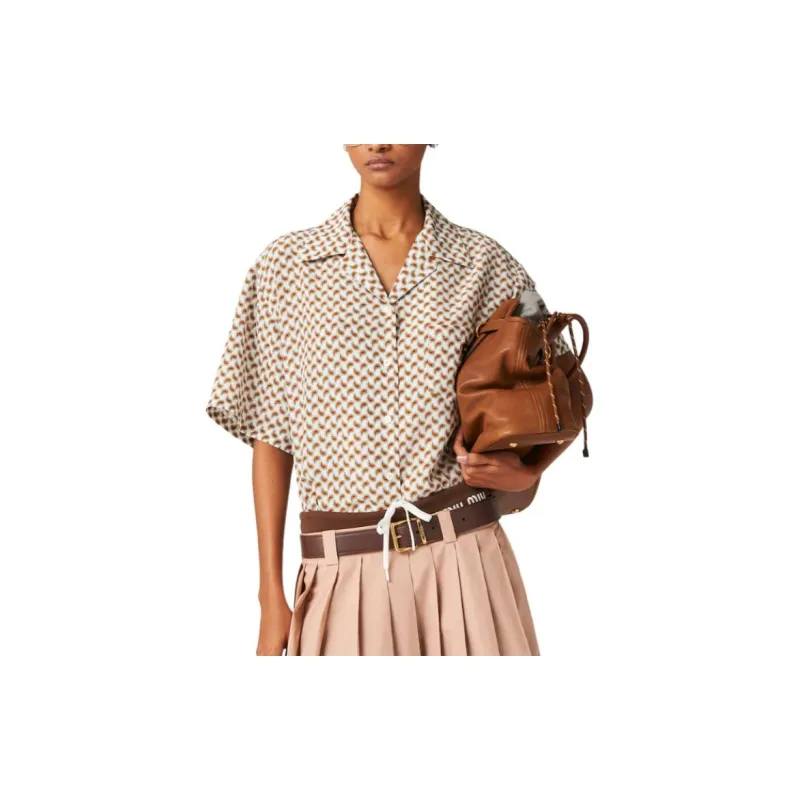 MIU MIU Shirts Women's Ivory-2