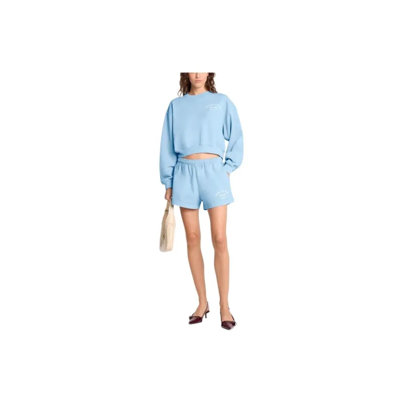 SPORTY & RICH Wellness Studio Cropped Sweatshirt-3