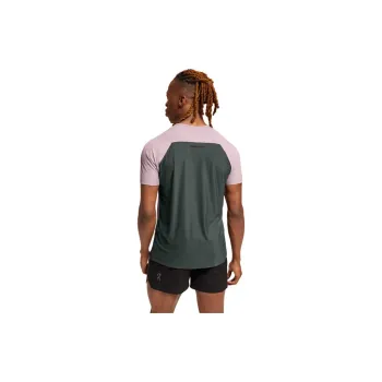 On Performance T Shirt Men's Gray Pink