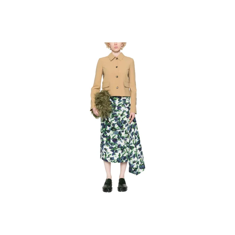 MARNI Single-Breasted Shirt Jacket-1