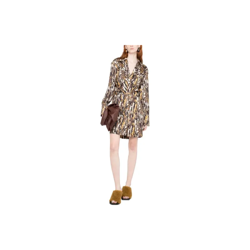 NANUSHKA Long-Sleeved Dresses Women's Multicolor-3