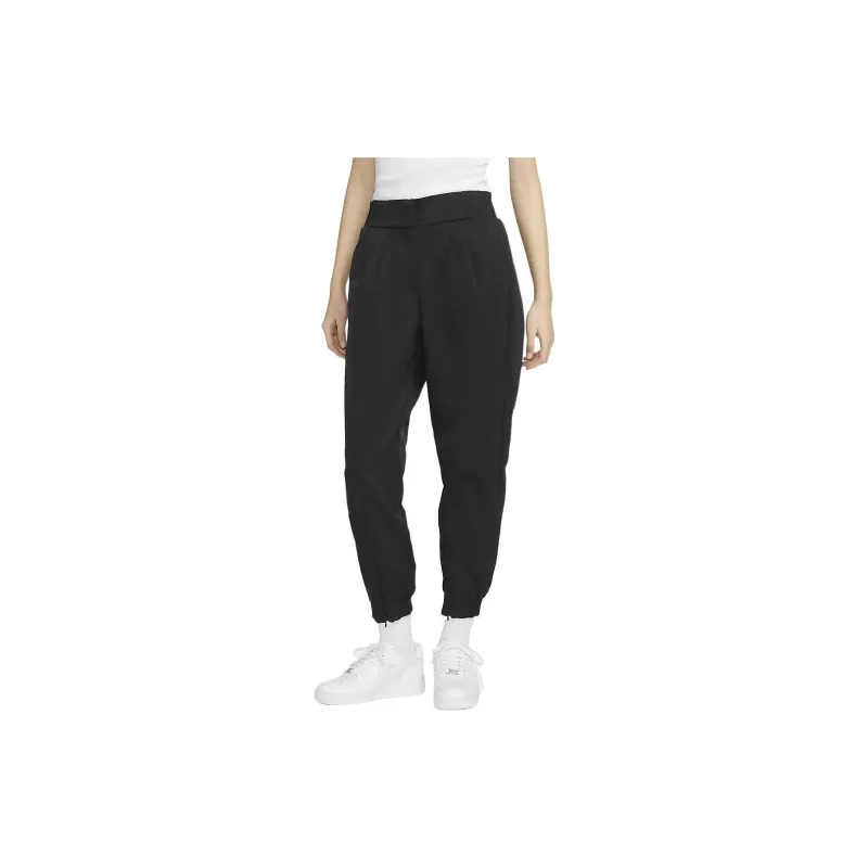 Nike Dri Fit Knitted Sweatpants Women's Black-2