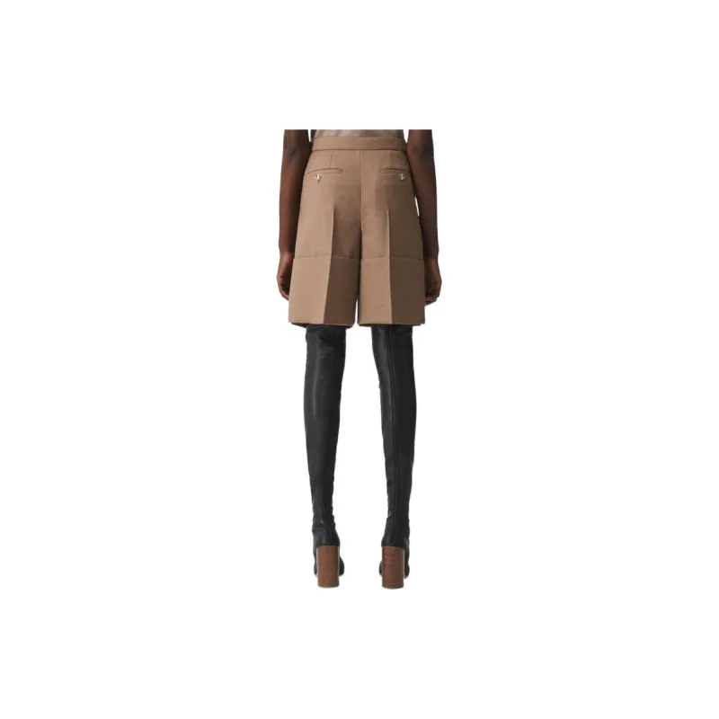 Burberry FW22 Casual Shorts Women's Umber-2