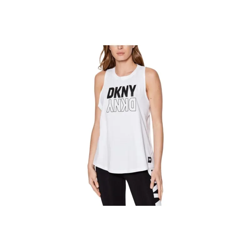 DKNY Tank Tops Women's White-2