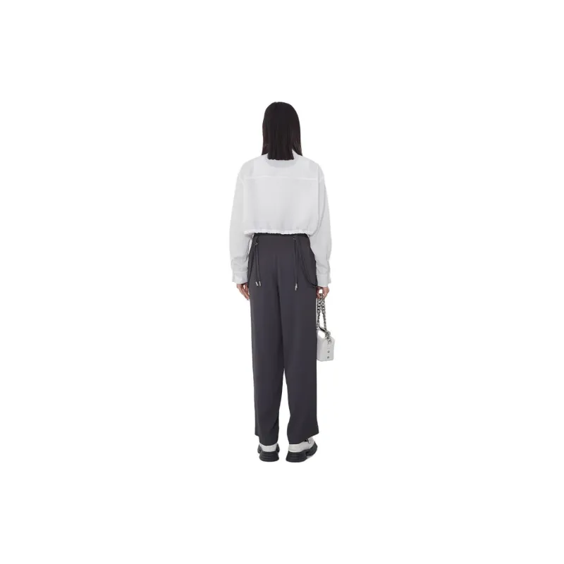LOFT SHINE Crop Tops Women's White-1