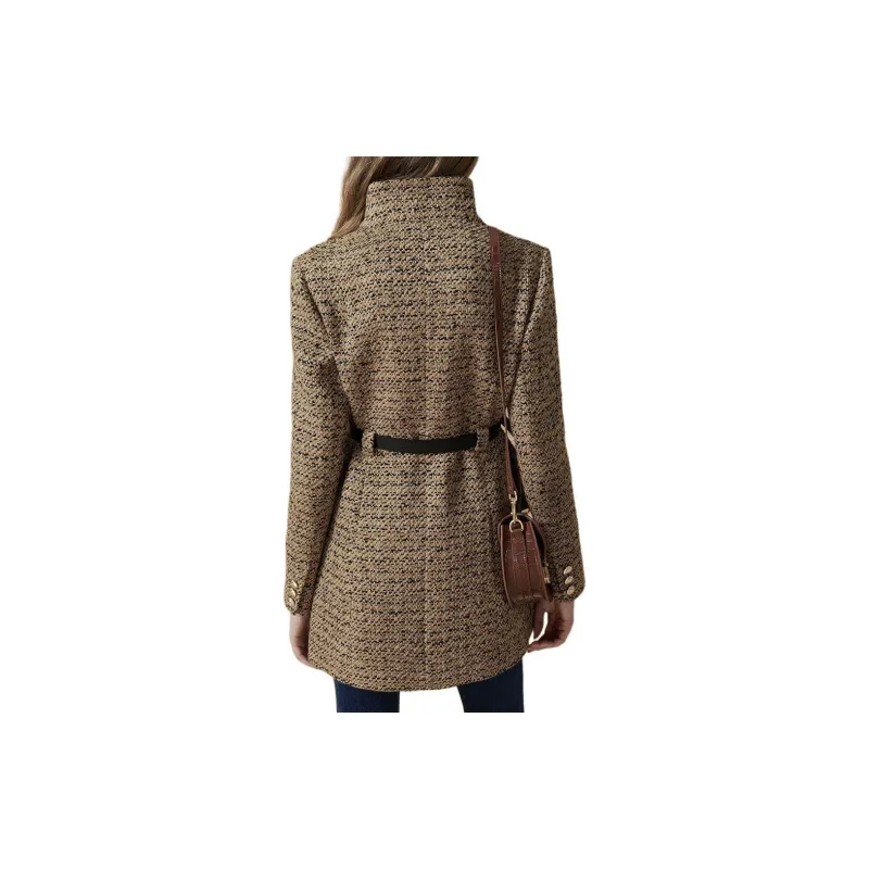 DKNY Coat Women's Coffee & Color-2