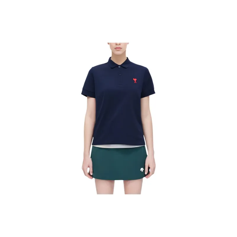 AMIPARIS AMBUSH SS23 Fashion Show Collection Polo Shirt Women's Sailor Blue-4
