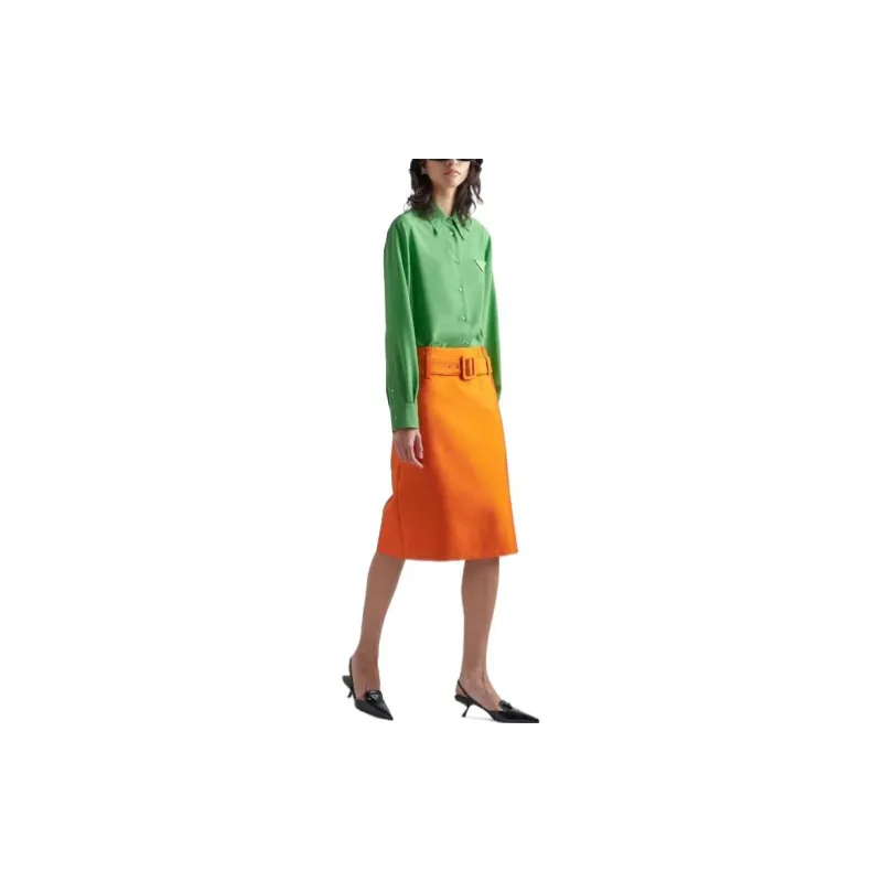 PRADA Shirts Women's Green-1