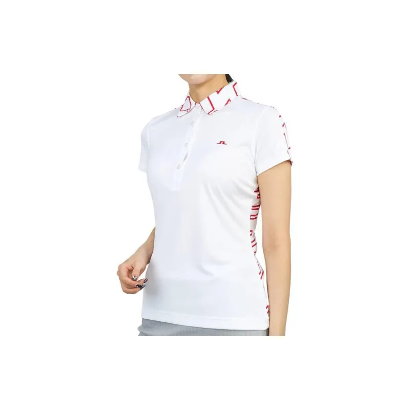 J.Lindeberg Polo Shirt Women's White-4