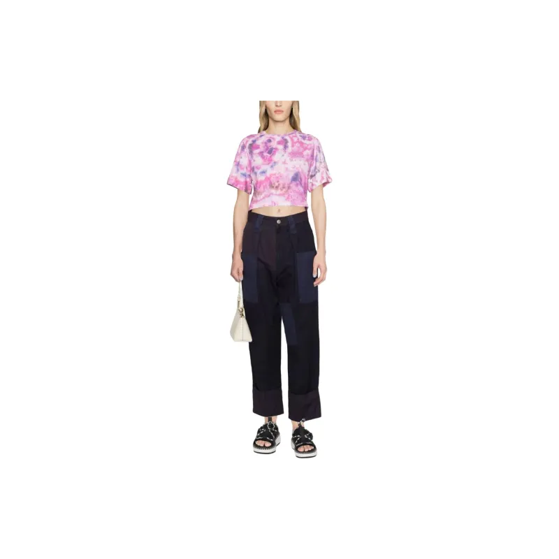 ISABEL MARANT ETOILE Crop Tops Women's Multicolor-1
