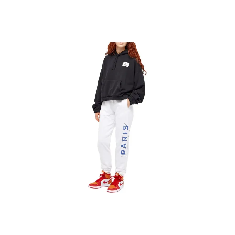 Jordan Knitted Sweatpants Women's White-1