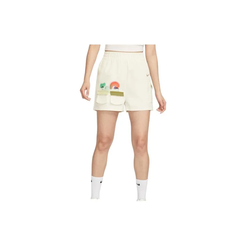 Nike Casual Shorts Women's Sail White-3