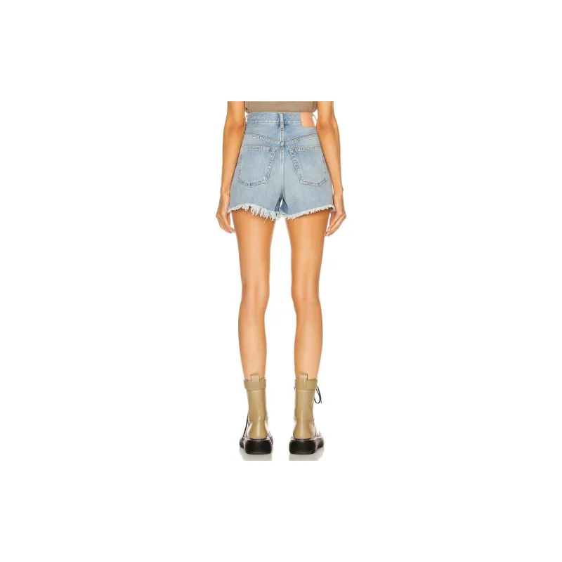 Acne Studios Casual Shorts Women's Light Blue-2