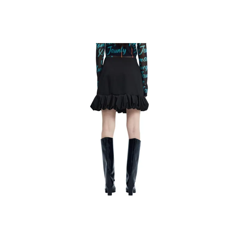 XG Casual Short Skirts Women's Black-2