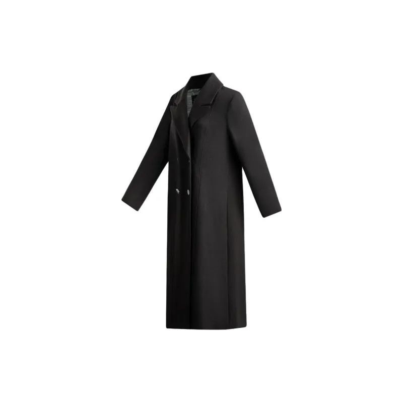 ARMANI EXCHANGEAE FW22 Coat Women's Dark Coffee-2