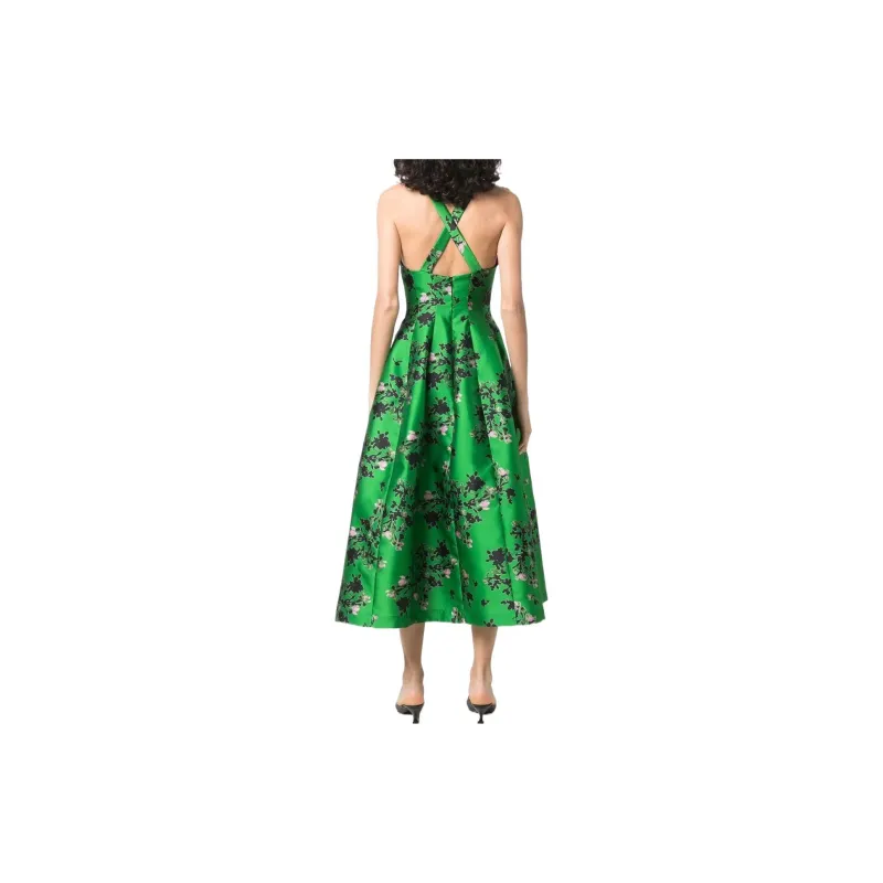 PHILOSOPHY DI LORENZO SERAFINI SS22 Sleeveless Dress Women's Green-2