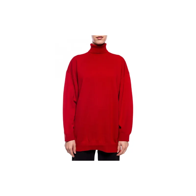 Balenciaga Cashmere Sweaters Women's Red-3