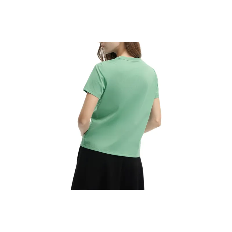 FILA x V&A LIANMINGKUAN Regular T Shirt Women's Fruit Milk Green-4