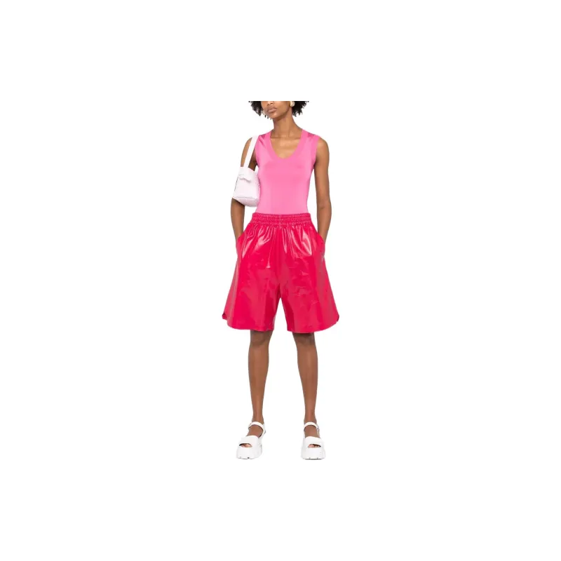 Bottega Veneta SS22 Casual Shorts Women's Red-1