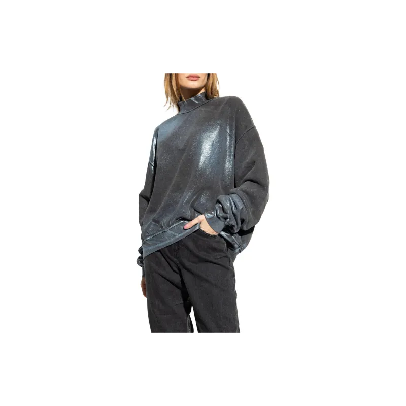 DIESEL F-Alexan Logo Embroidered Sweatshirt-2