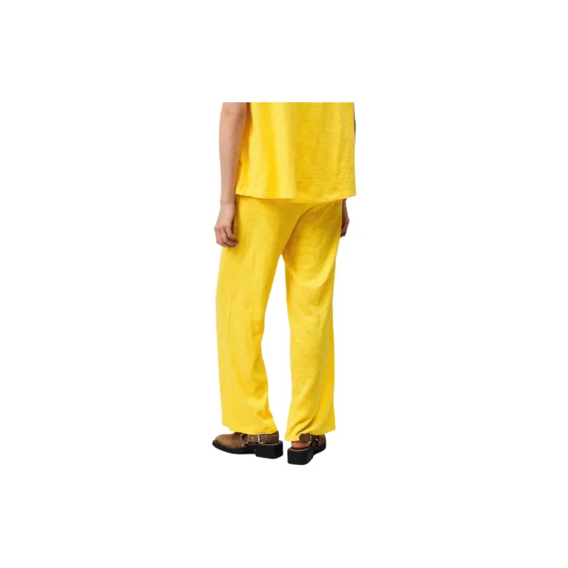 AMERICAN VINTAGE A.M SS24 Jogging Femme Sully Casual Pants Women's Yellow-2