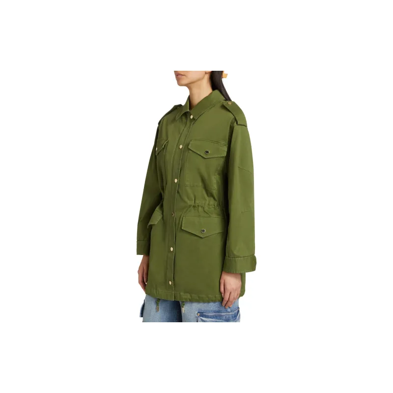 MICHAEL KORS FW24 Jackets Coats Women's Verdant Green-3